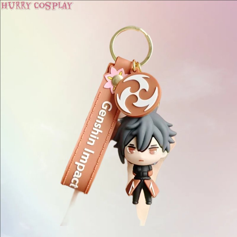 Genshin Impact,Keychain,Genshin Impact Cute Doll Keychain Pendant